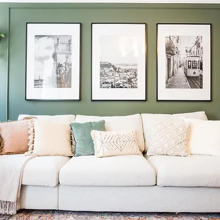 New! Luxury 2br Retreat, 2 Baths, Ac, Citycenter Lisboa